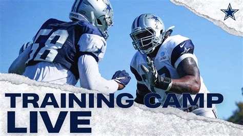 Training Camp Live 2nd Practice In Pads Dallas Cowboys 2019 Youtube