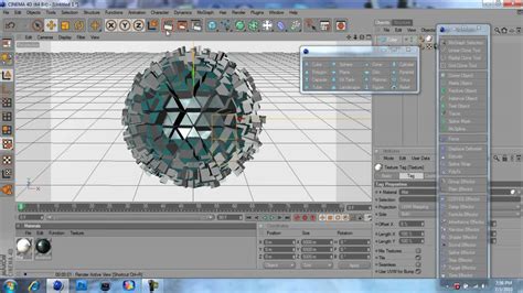 Cinema 4d Abstract Sphere Tutorial Youtube