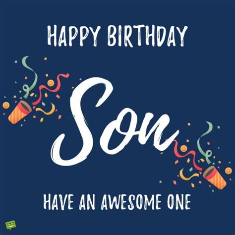 Birthday status for son : Happy Birthday, Son! | Birthday wishes for son, Happy ...