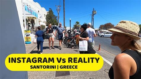 This Video Will Suprise You Instagram Vs Reality Santorini