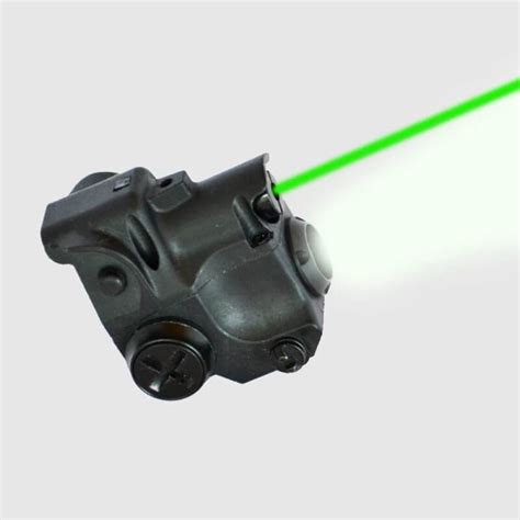 At3 Subcompact Green Laser Light Combo With Led Flashlight Cll 01 At3