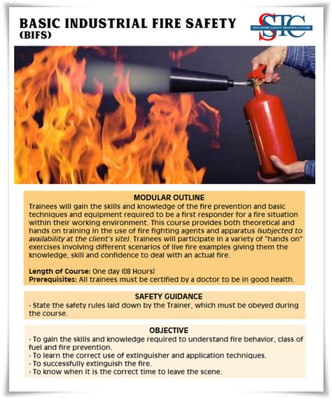 Basic Industrial Fire Safety Course