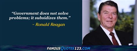 Ronald Reagan Quotes On Government People World And Freedom
