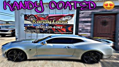 Candy Paint Chevy Camaro Ss On 22s🤔 Welcome To Kandyland🍭 Youtube