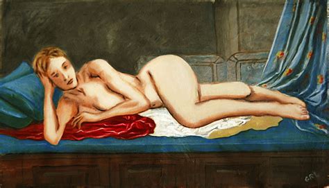 Nude Art Paintings Classic Contemporary Original Fine Art By G Linsenmayer Classic