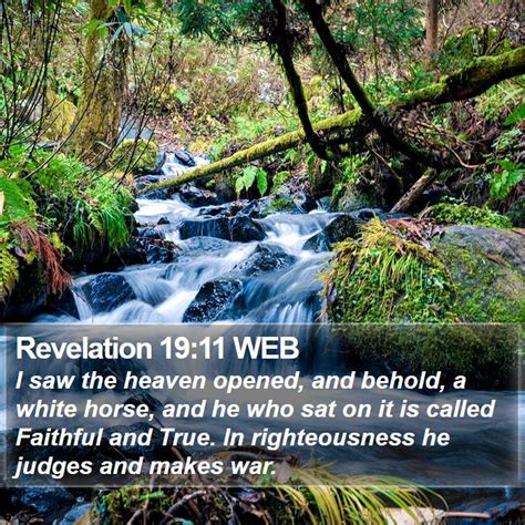 Revelation 1911 Web I Saw The Heaven Opened And Behold A White