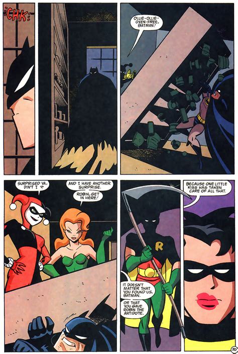 Batman Poison Ivy Kiss Comics