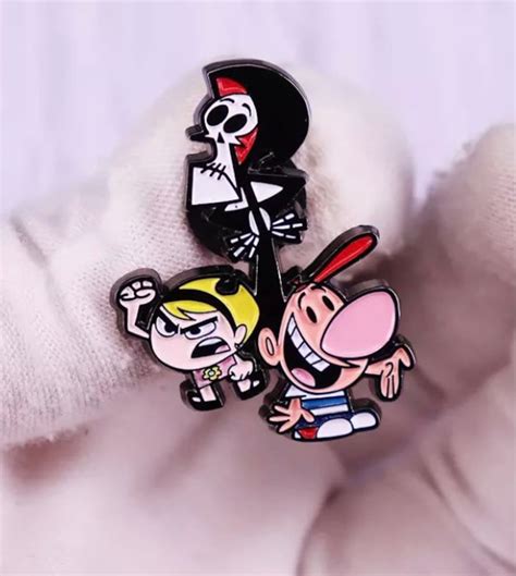 Grim Adventures Of Billy And Mandy Pin Etsy