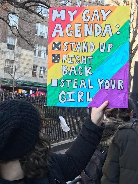 24 Of The Best Signs From New Yorks Lgbtq Solidarity Rally Huffpost