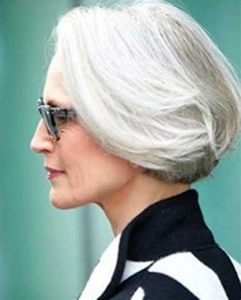 They can check these short haircuts too. Short Gray Hairstyles for Older Women Over 50 - Gray Hair ...