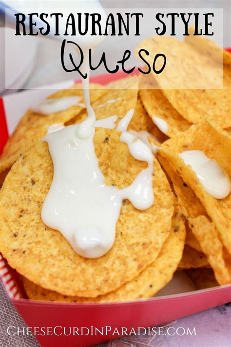 Restaurant Style Queso Recipe Mexican Food Recipes Food Recipes