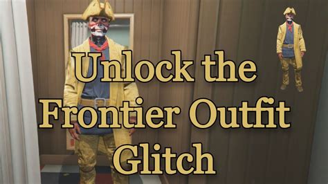 New How To Unlock Frontier Outfit Glitch Fast And Easy Youtube
