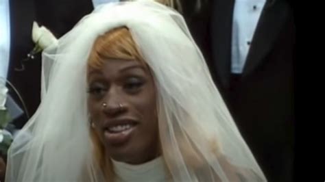 The Truth Behind Dennis Rodmans Infamous Wedding Dress Pictellme