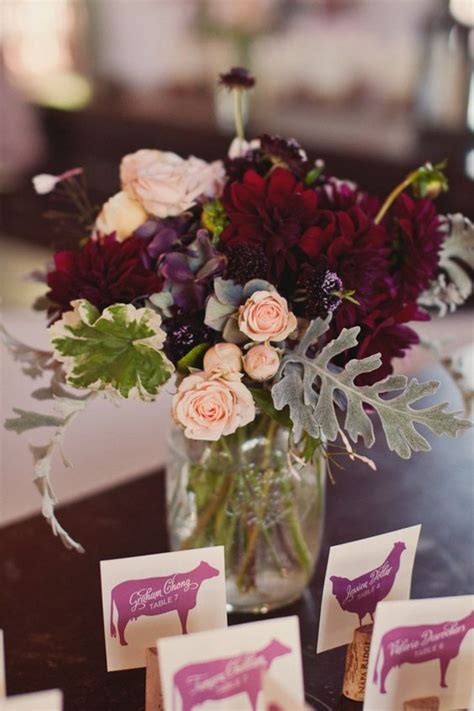 20 Chic Burgundy Wedding Centerpieces 2024 Roses And Rings