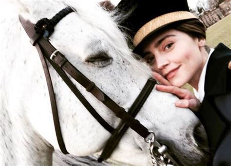 Jenna Coleman Transforms Into Victoria In Behind The Scenes Picture