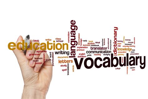 Vocabulary Word Cloud — Just Imagine