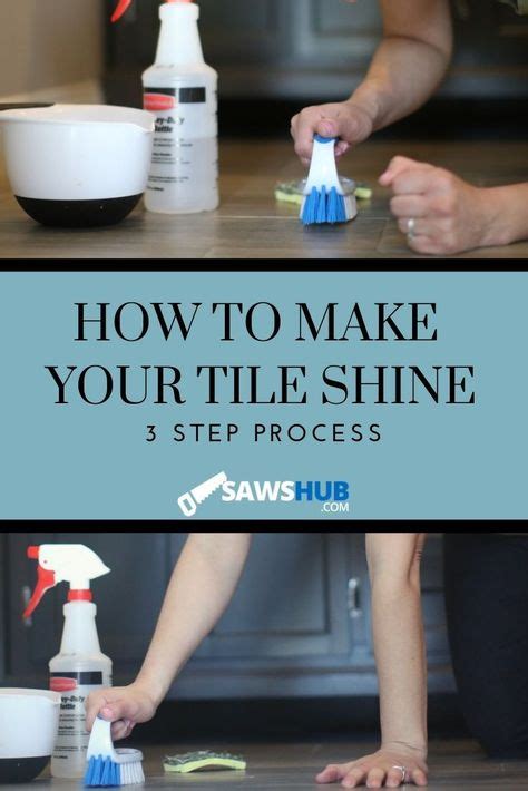 How To Make Tile Shine Porcelain Ceramic And Marble Cleaning Porcelain Tile Cleaning Tile