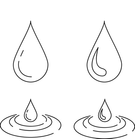 Water Droplet Coloring Pages And Coloring Book 6000 Coloring Pages