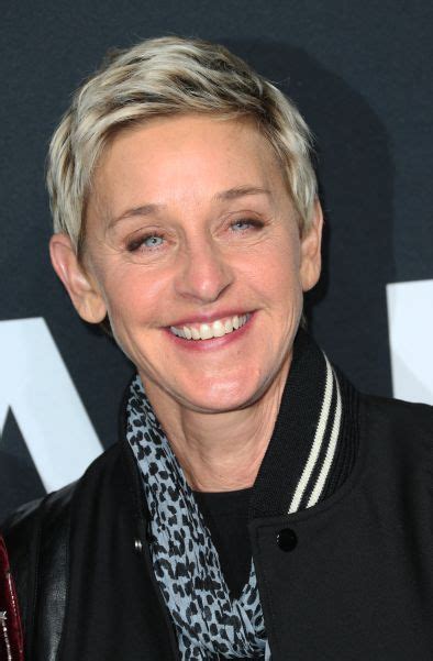 Ellen Degeneres At The Saint Laurent Show At The Hollywood Palladium On February 10 2016 In Los