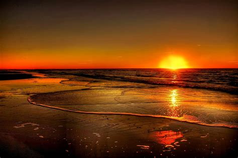 Download Sunset Beaches Wallpaper By Jhendricks Sunset At Beach