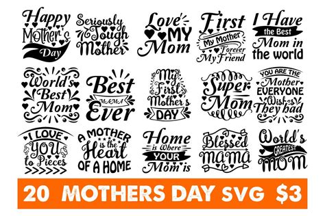 Mothers Day Svg Bundle Bundle · Creative Fabrica Funny Mom Quotes Mom Humor Mom Quotes