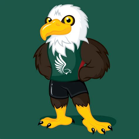 Eddie The Eagle Mascot Design Eagle Vale High School Cassandre