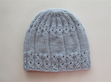 Ravelry Blue Hat With Mock Cables For A Lady Pattern By Yelena Chen