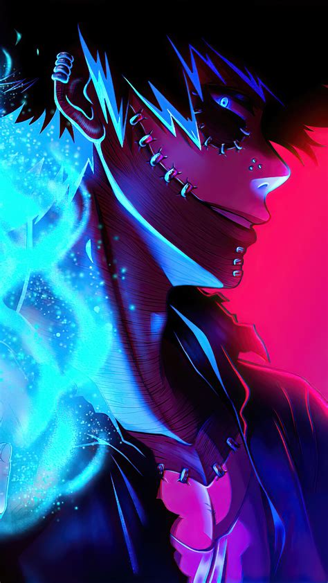Dabi Blue Flame My Hero Academia 4k Phone Hd Wallpapers Images Backgrounds Photos And