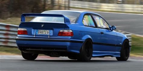 Watch This Bmw E36 M3 Set A Blisteringly Fast Nurburgring Lap With Traffic