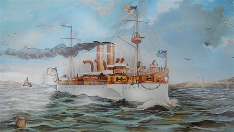 Uss Maine Acr 1 Us Battleships Battleship Naval History