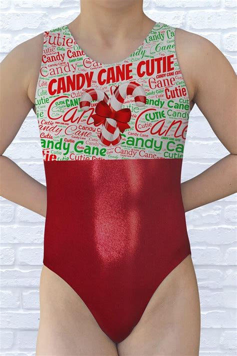 Candy Cane Cutie Leotard Shopperboard