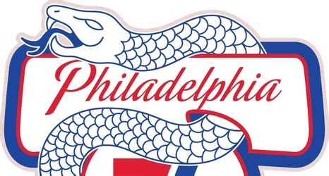 Philadelphia 76ers unveil new logo for nba playoffs. A Liberty Bell and a severed snake: 76ers marketing looks to score a big win
