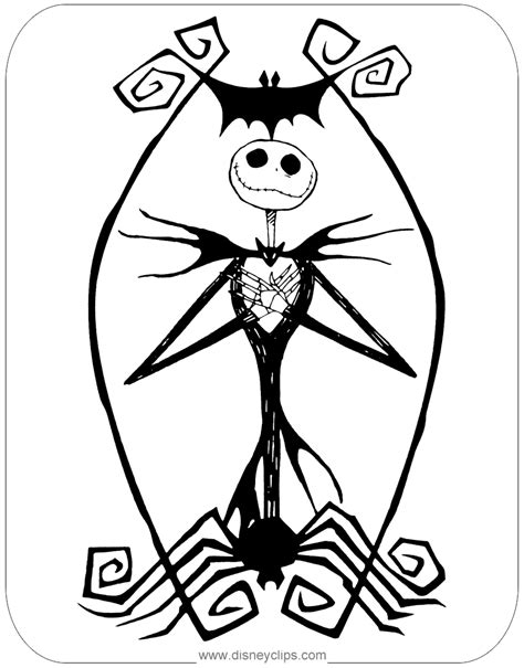 Tooth coloring page coloring pages coloring pages. The Nightmare Before Christmas Coloring Pages ...