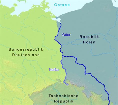 Fileoder Neisse Line Between Germany And Poland Wikipedia