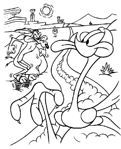 Road Runner Coloring Pages Best Coloring Pages For Kids