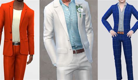 25 Pieces Of Sims 4 Suit Cc To Create Snazzy Sims