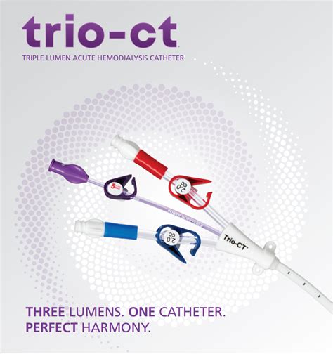 Angiodynamics As01135243 Trio Ct Triple Lumen Catheter 135f X 24cm