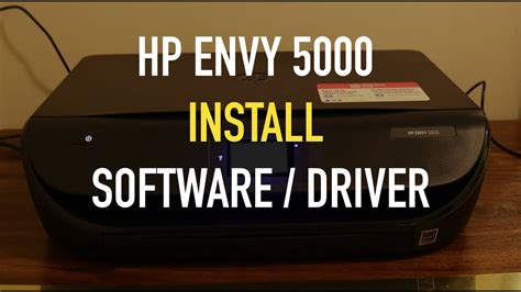 Hp Envy 5000 Series Printer Download Install Software And Connect Using