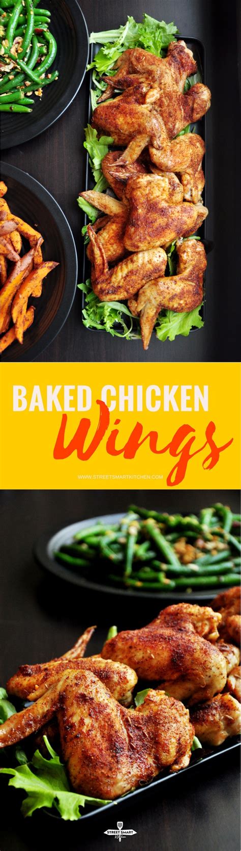 baked chicken wings streetsmart kitchen