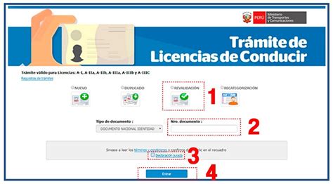 Pasos Para Revalidar Licencia De Conducir Online Licencia De Conducir