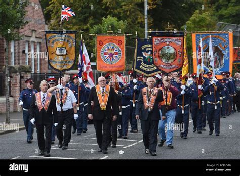 Orange Order Parade High Resolution Stock Photography And Images Alamy