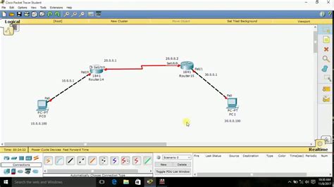Static Routing Configuration Using Serial Interface In Cisco Packet Tracer YouTube