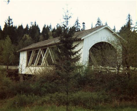 Hannah Covered Bridge Linn County Oregon