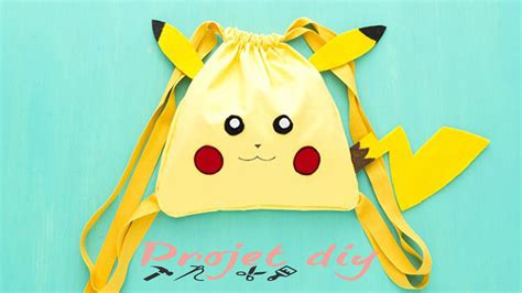 Diy How To Make Pikachu Bag