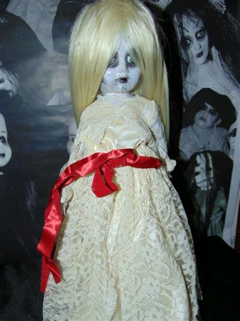 Creepy Haunted Annabelle The Conjuring Spooky Horror Gothic Art Reborn