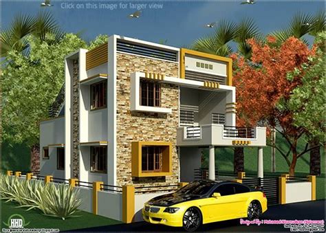 South Indian Style New Modern 1460 Sq Feet House Design