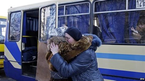 ukraine crisis fierce fighting after minsk peace deal bbc news