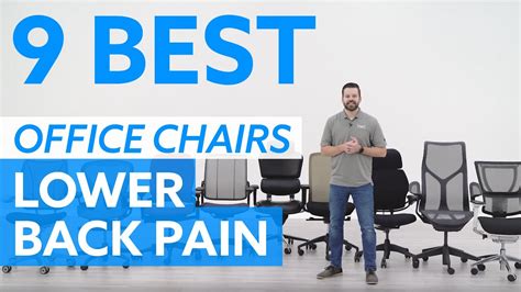 There's no one chair that will help every back pain sufferer. 9 Best Office Chairs For Lower Back Pain - YouTube