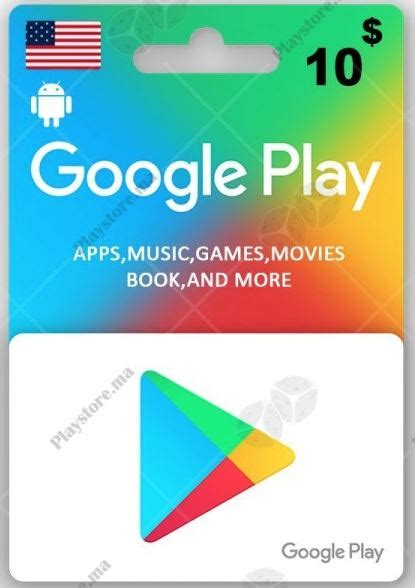 Maybe you would like to learn more about one of these? Buy GOOGLE PLAY GIFT CARD $10 (USA) and download