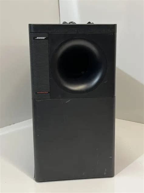 Bose Lifestyle Powered Acoustimass Series Ii Subwoofer Speaker Black